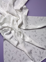 Cr�pe Satin Jacquard