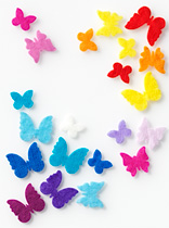 Gef�rbte FLYFEL<sup>�</sup>-pads