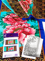 46154 ideengutta®-Schal Peony
