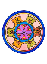 46635 ideengutta®-Fensterbild Bears
