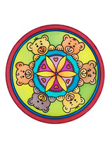 46635 ideengutta®-Fensterbild Bears