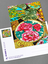 J00019 IDEEN postcards. Greeting cards as a design example