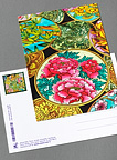 IDEEN postcards. Greeting cards as a design example