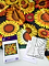 46072 ideengutta�-Scarf Sunflowers